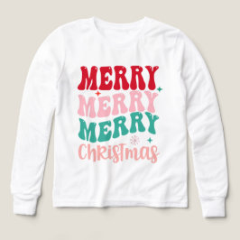 Merry Merry Merry Christmas Retro