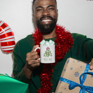 Merry Mistletoe mit weißen Berries Kaffeetasse