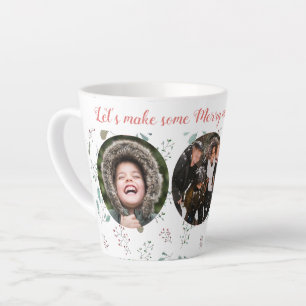 Merry Moments Holiday Three Foto Milchtasse