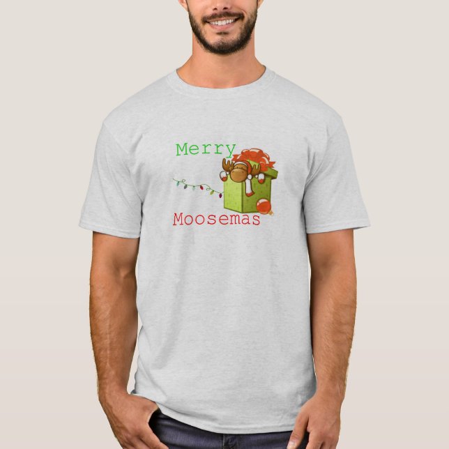 Merry Moosemas T-Shirt (Vorderseite)