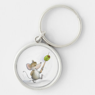 Merry Mouse Moe mit Olive Schlüsselanhänger