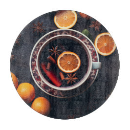 Merry & Mulled | Gemütlicher Urlaub Drink Schneidebrett