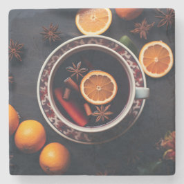 Merry & Mulled | Gemütlicher Urlaub Drink Steinuntersetzer