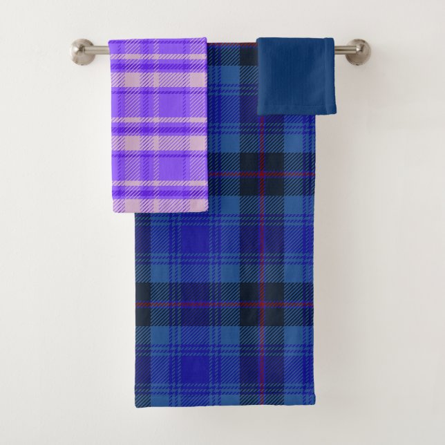 Merry Navy Plaid et Merry Peri Plaid (En situation)