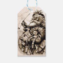 Merry Old Santa Claus Geschenkanhänger