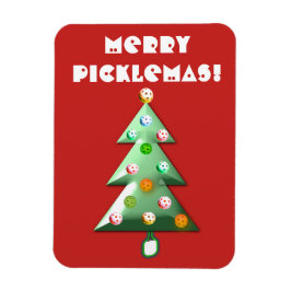 Merry Picklemas Holiday Magnet