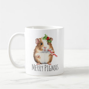 Merry Pigmas Weihnachts-Guinea Schweinekaffee Kaffeetasse
