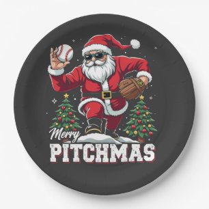 Merry Pitchmas Weihnachten Weihnachten Weihnachten Pappteller