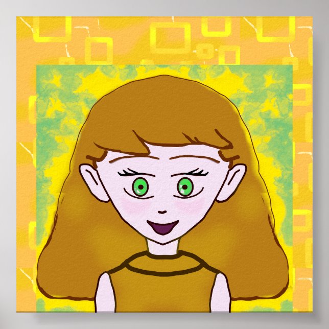 Merry Popcorn Anime Poster (Vorne)