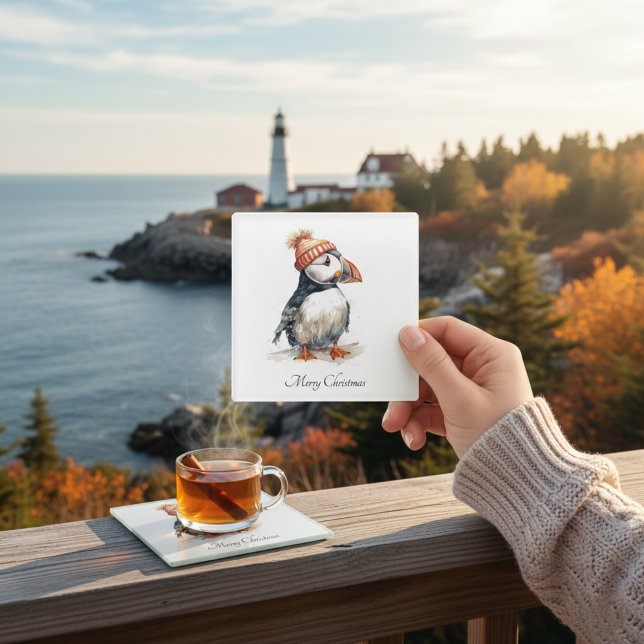Merry Puffin, Brauch Glasuntersetzer (Von Creator hochgeladen)
