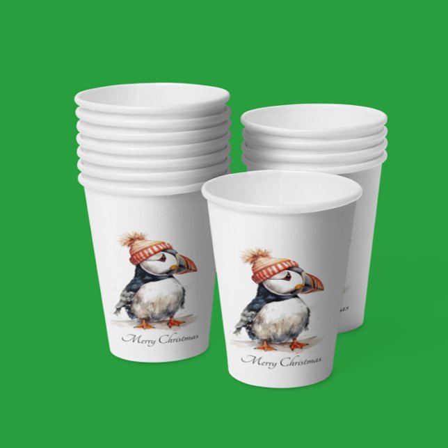 Merry Puffin, Brauch Pappbecher (Von Creator hochgeladen)