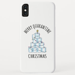 Merry Quarantine Christmas Tree Toilettenpapier Case-Mate iPhone Hülle