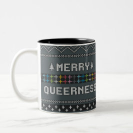 Merry Queerness Zweifarbige Tasse