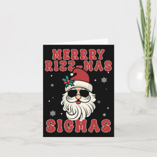 Merry Rizz Mas Sigmas Gen Alpha Middle School Chri Karte