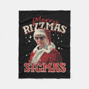 Merry Rizz Mas Sigmas-Gen Alpha Middle School Tru Fleecedecke