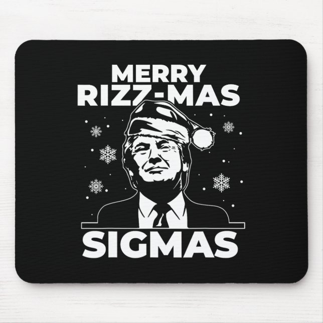 Merry Rizz Mas Sigmas- General Alpha Middle School Mousepad (Vorne)