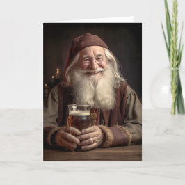 Merry Santa Christmas Feiertagskarte