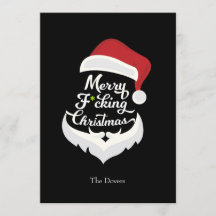 Merry Santa Christmas Party Einladung