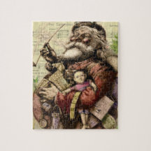 Merry Santa Claus und der Weihnachtsbaum