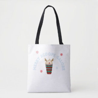 Merry Scoops Galore Weihnachtscreme Tasche