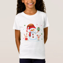 Merry Snowman und Bright Baby Rentiers