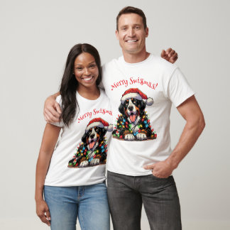 Merry Swissmas Weihnachtspenden T-Shirt