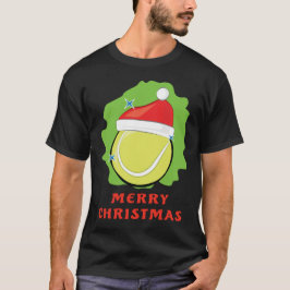 Merry Tennis Christmas - Funny T-Shirt