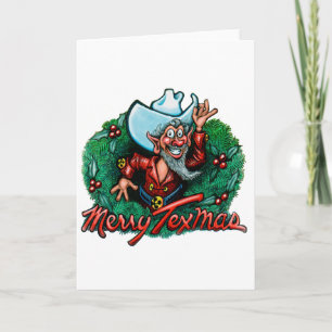 Merry Texmas Feiertagskarte