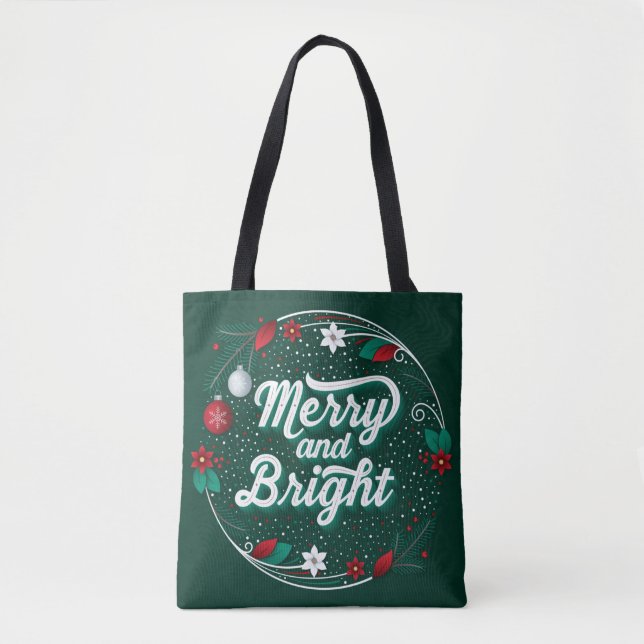 Merry-Tote-Beutel Tasche (Vorderseite)