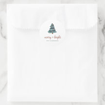 Merry und Bright | Boho Christmas Tree