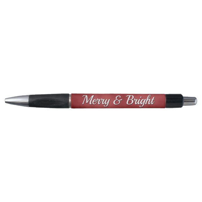 Merry und Bright Kugelschreiber (Vorderseite)