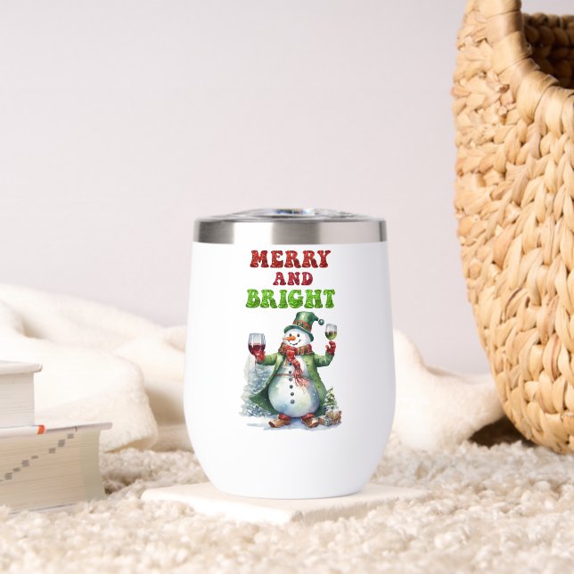Merry und Bright Snowman (Wohnzimmer (gedreht))