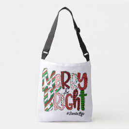 Merry und Bright Tragetaschen Mit Langen Trägern