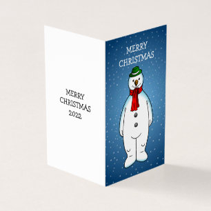 Merry und Happy Snowman