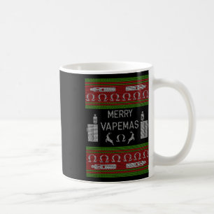 Merry Vapemas - Vaping Ugly Christmas Sweater Kaffeetasse