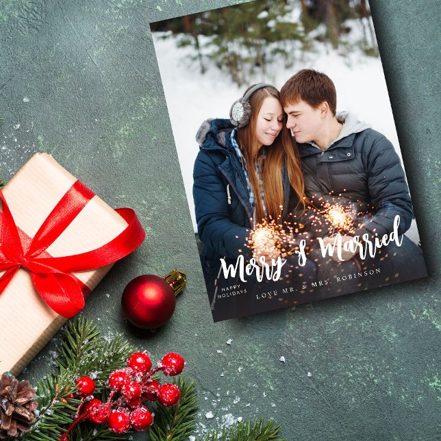 Merry & Verheiratet Minimalistisch V Foto (Von Creator hochgeladen)