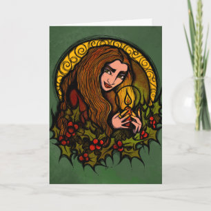 Merry Weihnachten Hexe Karte