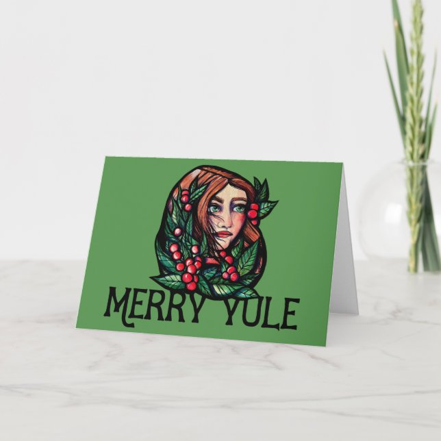 Merry Weihnachten Karte (Vorderseite)