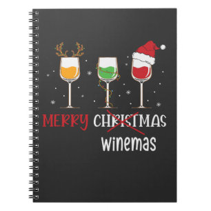 Merry Winemas Notizblock