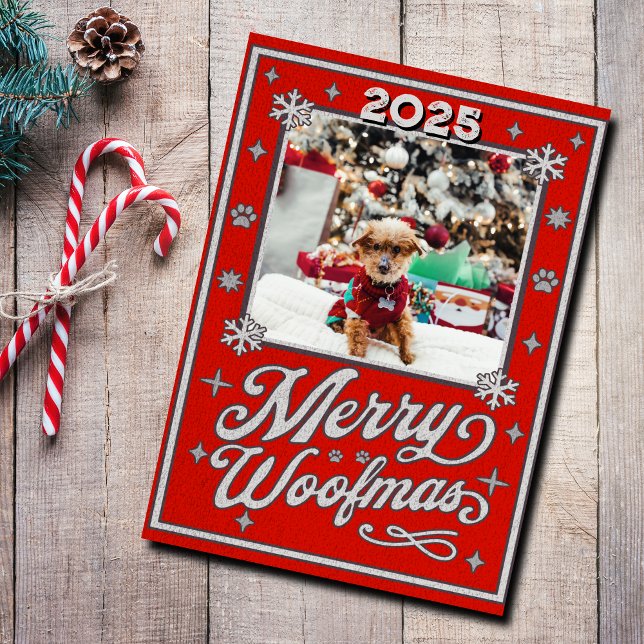 Merry Woofmas Foto Weihnachten (Von Creator hochgeladen)