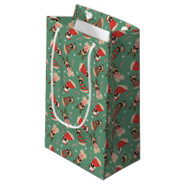Merry Woofmas Mops Hunde Kleine Geschenktüte