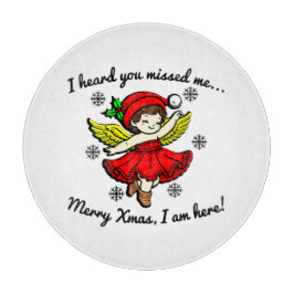 Merry Xmas bin ich hier Schneidebrett