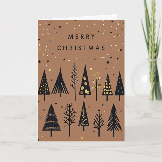 Merry Xmas Card Karte (Vorderseite)