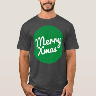 Merry Xmas Happy Holidays Grüße Pajama Santa T-Shirt