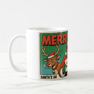 Merry Xmas Mess Mug de Noël drôle - Saint-Nicolas