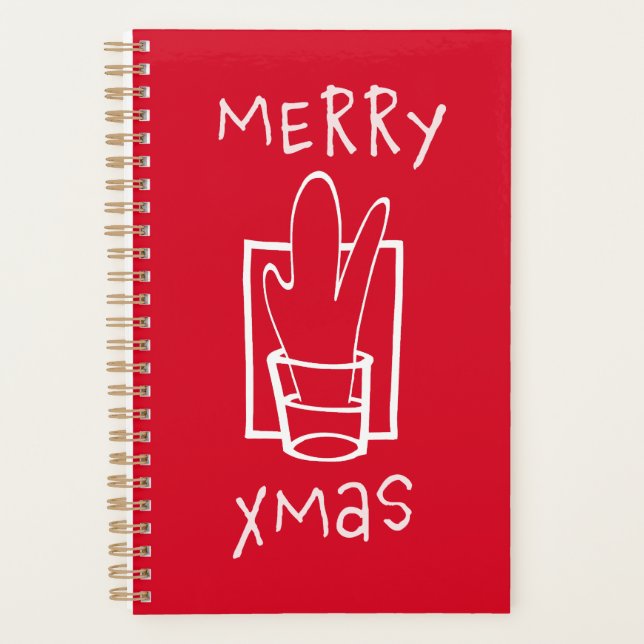 Merry Xmas Planer (Vorderseite)