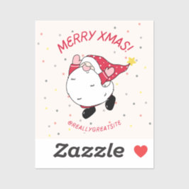 Merry Xmas @reallygroßsite Aufkleber