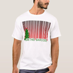 MERRY XMAS : Scannen Sie diesen Strichcode T-Shirt