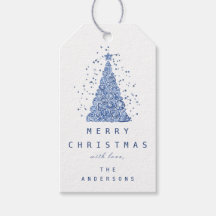 Merry zu nennen Holiday Blue Diamond Weihnachtsbau