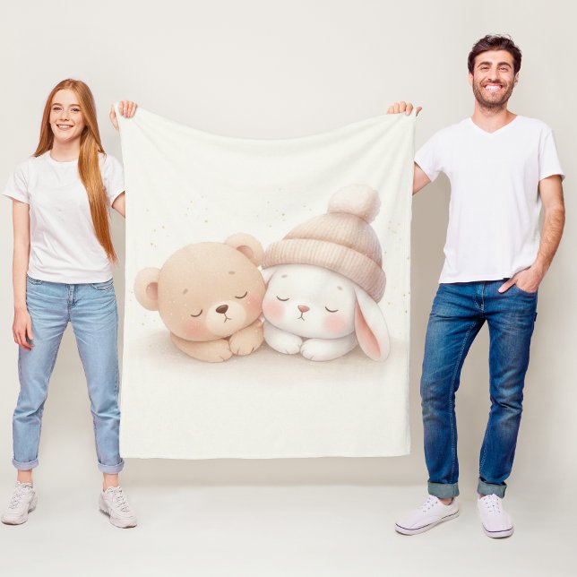 MerryMist Baby Dreams: Winter Blush – Ethereal Nur Fleecedecke (Von Creator hochgeladen)